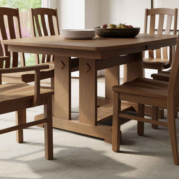 Elevate Your Dining Experience with a Custom Amish Dining Table & Chairs