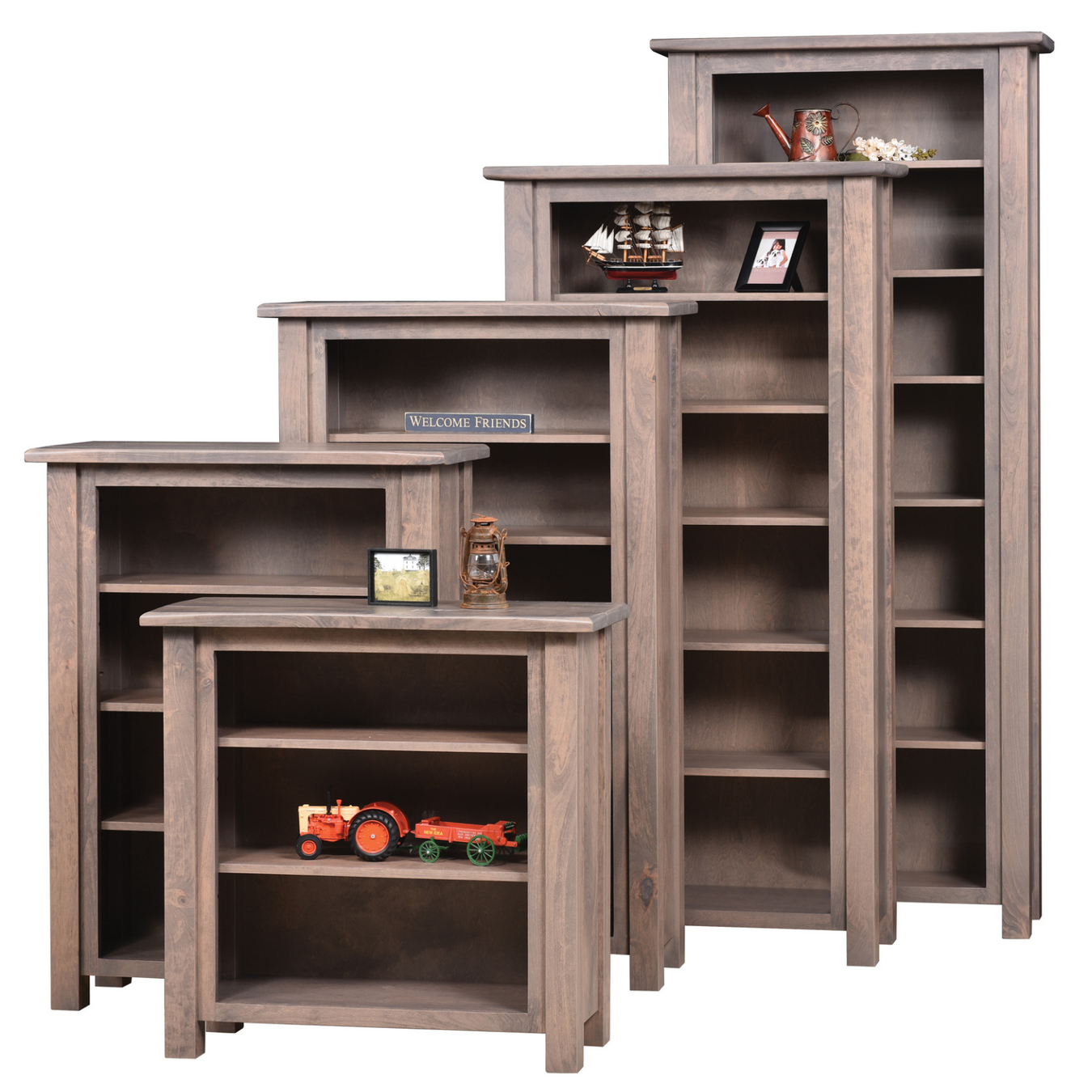 Amish Built Bookcases