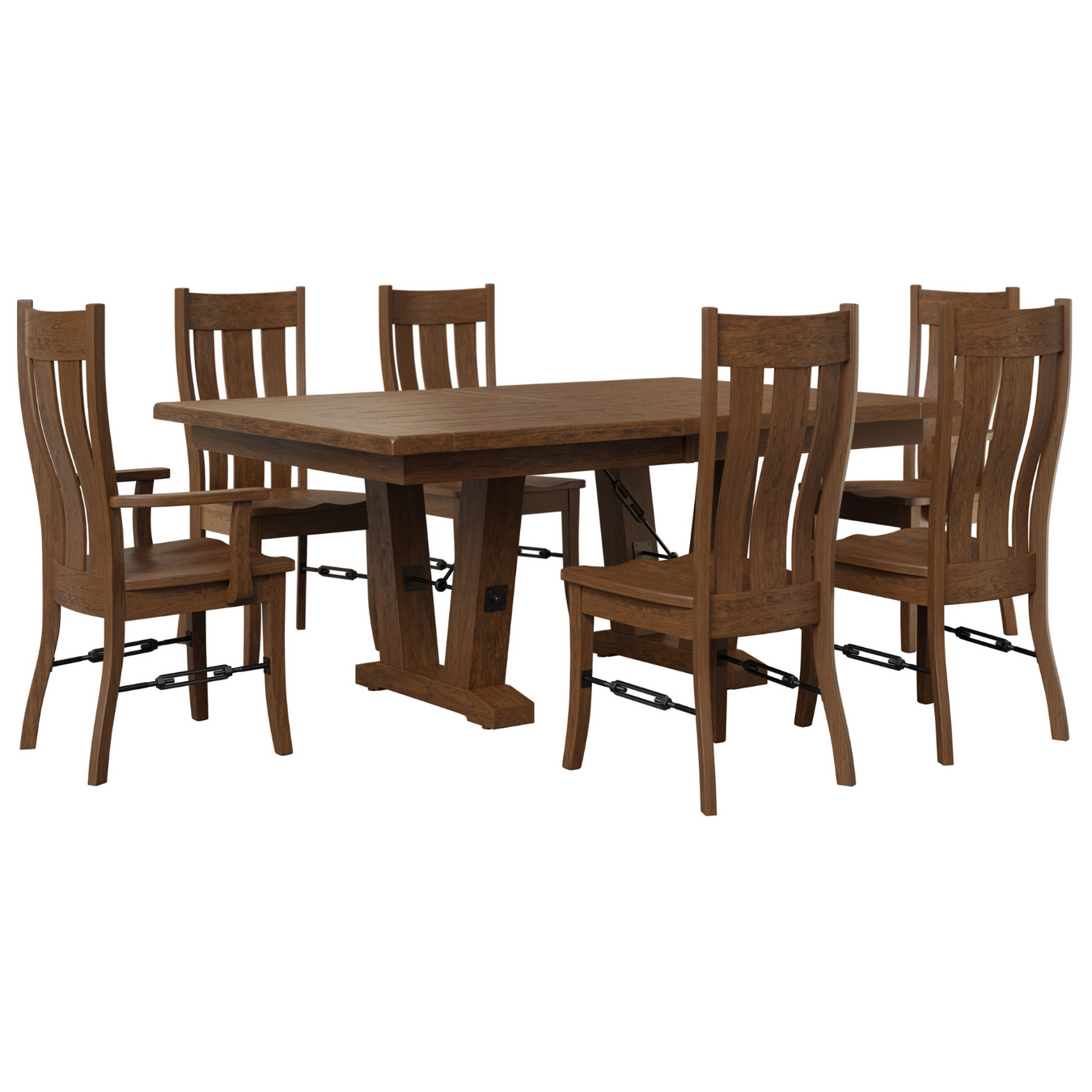 Amish Built Dining Room Set | Amish Built Dining Set