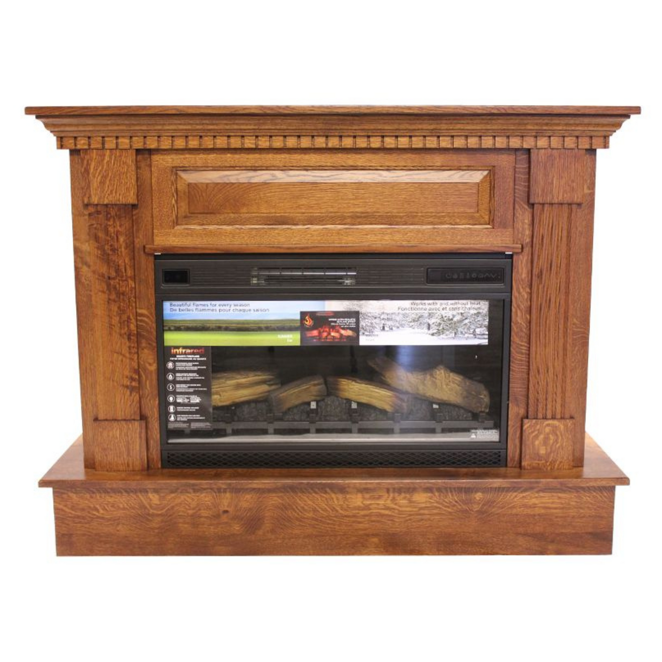 Amish Fireplaces & Amish Fireplace Mantles