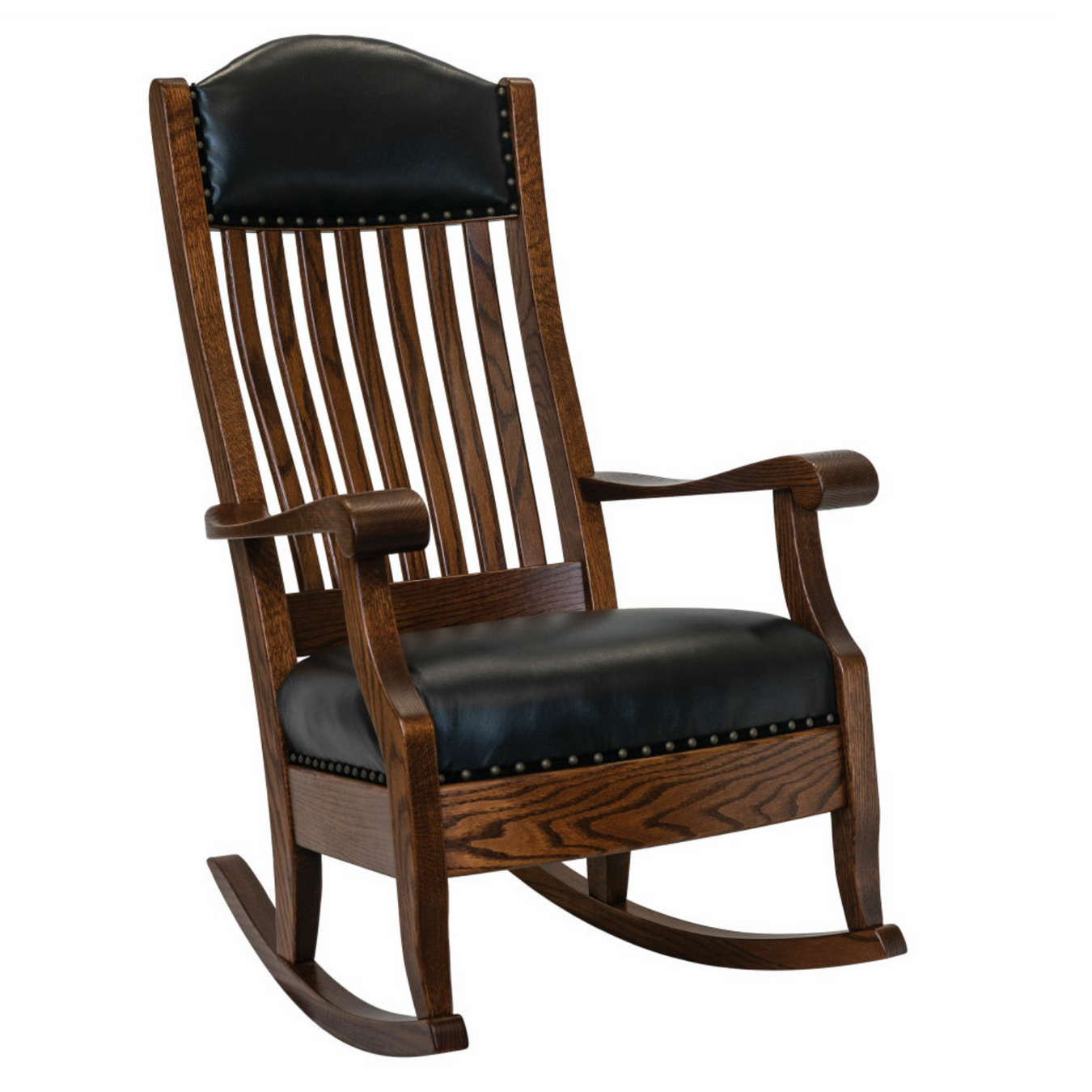 Amish Built Rocker Glider | Amish Built Rocking Chair | Amish Built Glider