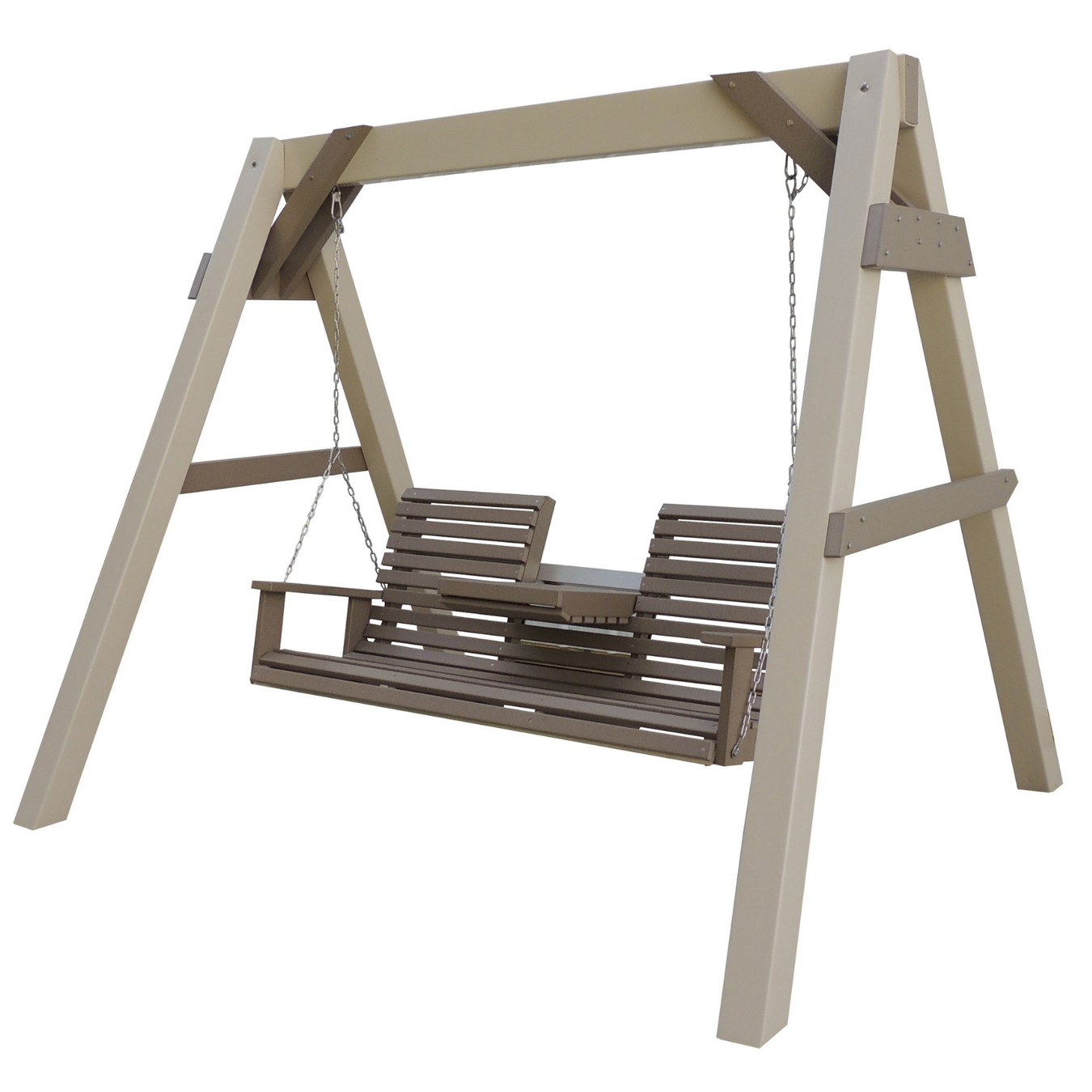 Amish Polywood Swings | Amish Poly A Frames and Swings