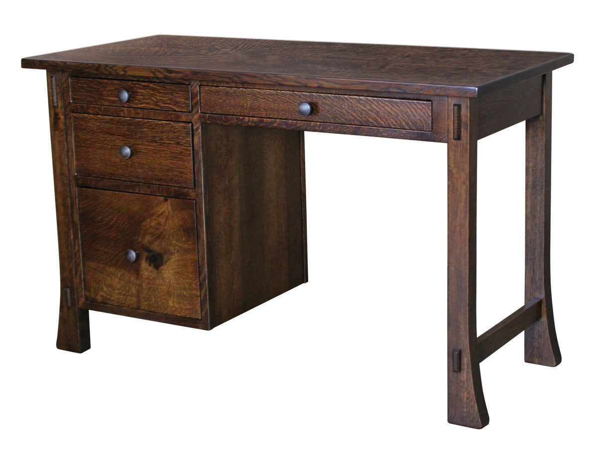 Dutch Single Pedestal Desk — Our Family Craft Shop