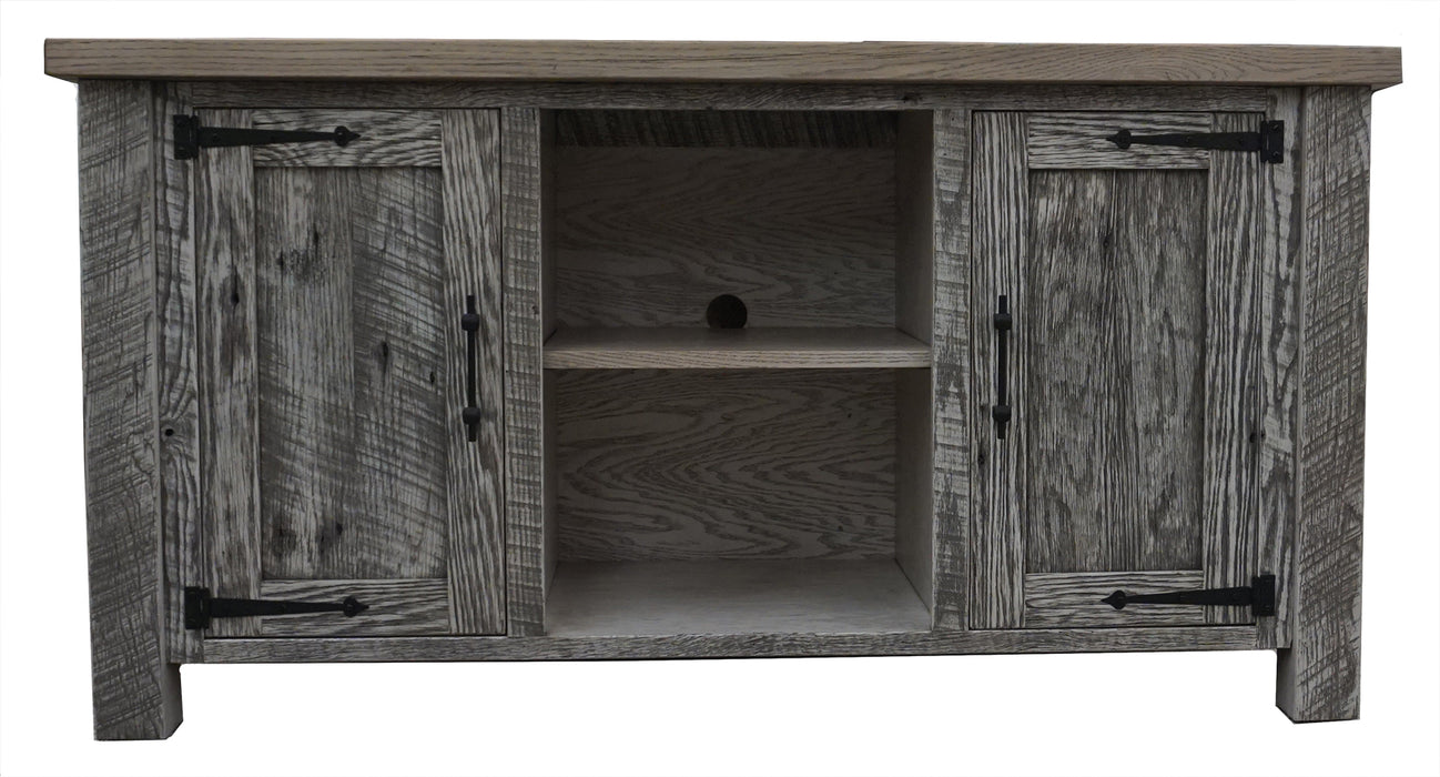 Silverton Rough Sawn TV Stand TV Stands Farmhouse