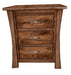 Amish Millport 3-Drawer Nightstand - Multiple Sizes Nightstands Contemporary Traditional