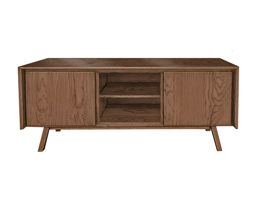 Vienna TV Stand Open Center TV Stands Mid-Century Modern