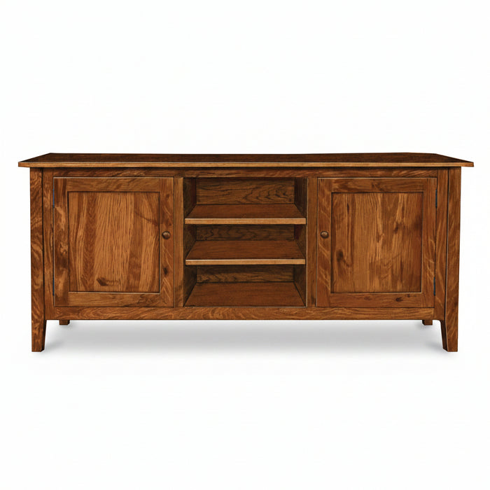 Shaker TV Stand Open Center TV Stands Shaker