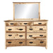 Amish Shaker Dresser With Mirror Option Dressers Shaker