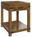 Amish Brush Creek End Table End Tables Farmhouse