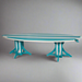 Amish Surf-Aira Dining Table
Amish Made Poly Dining Table
Aruba Blue on Bright White