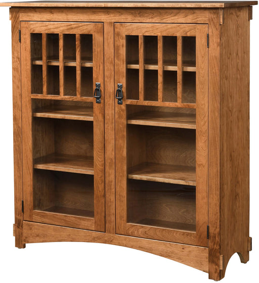 Amish Craftsman Mission Display Cabinet/Curio 46" Wide Curios Mission