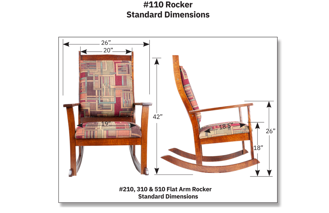 Amish Rough Sawn Glenwood Rocker