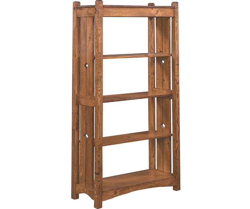 Tempe Open Bookcase 33" Wide Open Bookcases Mission