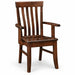 Curved Shaker Shannon Dining Chair Arm Chair Dining Chairs Mission
