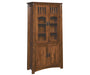 McCoy Enclosed 4-Door Bookcase Bookcases With Doors Mission