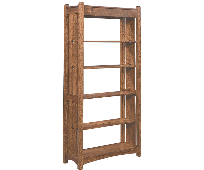 Tempe Open Bookcase 36" Wide Open Bookcases Mission