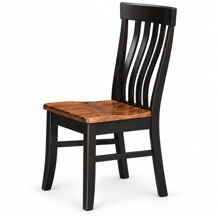 Curved Shaker Shannon Dining Chair Side Chair Dining Chairs Mission