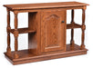 Amish Raised Panel Sofa Table Sofa Tables Traditional