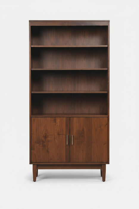 Contemporary Bookcase With Doors Bookcases With Doors Contemporary Modern