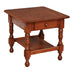 Amish Traditional End Table 24"W x 24"D End Tables Contemporary