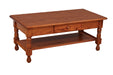 Amish Traditional Shaker Coffee Table Coffee Tables Traditional