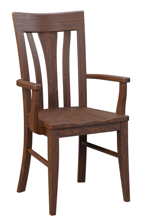 Quick Ship Amish Metro Dining Chair Arm Chair Dining Chairs Contemporary