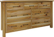 Amish Highland 7-Drawer Dresser With Mirror Option Dressers Mission