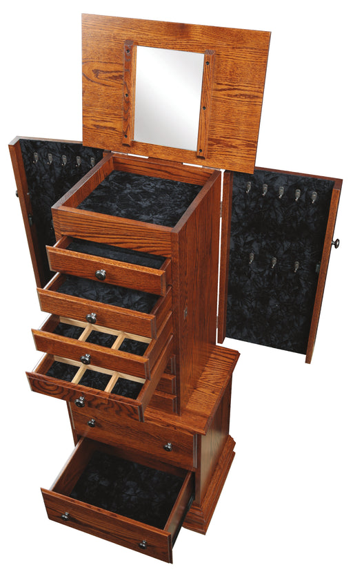 Deluxe Clockbase Jewelry Armoire Jewelry Armoires Mission