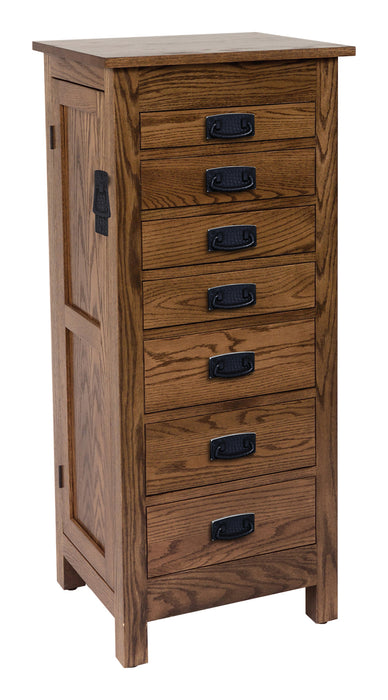 Oak Mission Jewelry Armoire Jewelry Armoires Mission