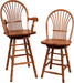 Bow Sheaf Bar Chair Swivel Bar Chairs Mission