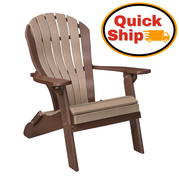 Quick Ship Amish Bentback Folding Beach Chair