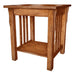 Amish Modern Mission End Table - Multiple Sizes End Tables Farmhouse Mission