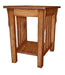 Amish Modern Mission End Table - Multiple Sizes End Tables Farmhouse Mission