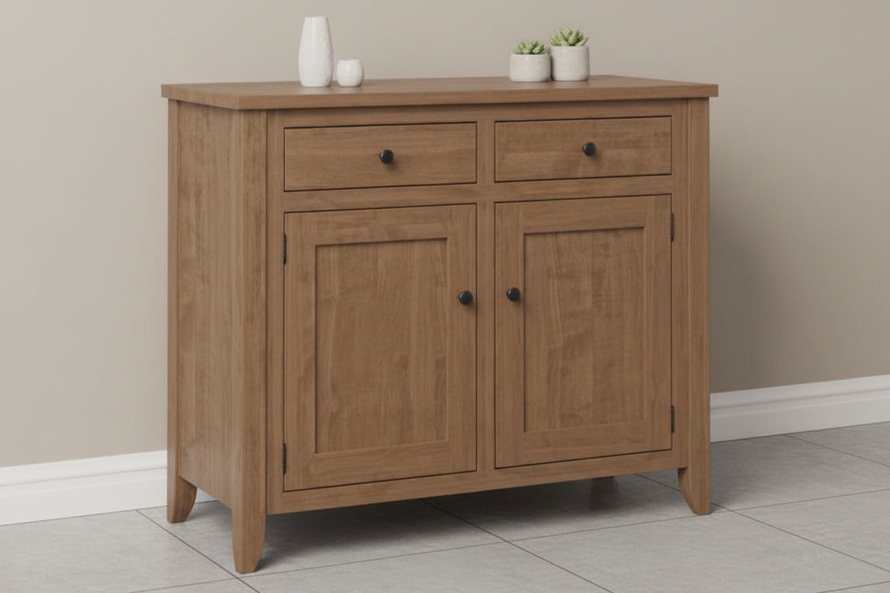 - Standard Hardware: 53005-FB
- Flat Panel Doors
- Wood Shelves&nbsp;
- Dovetailed Drawers
- All Drawers on Full Extension Slides