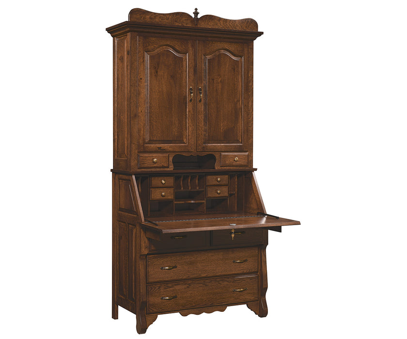 Montreal Secretary Desk Secretary Desks With Hutch Traditional