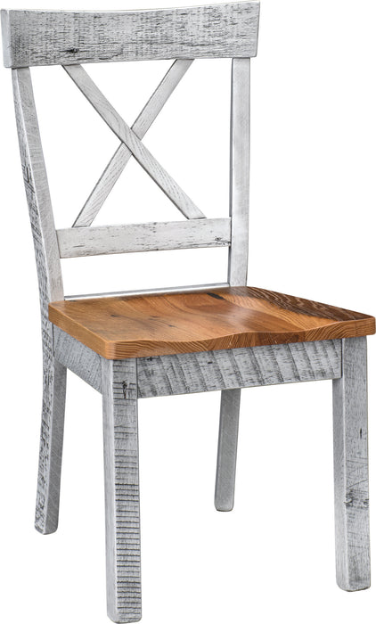 Lamar Reclaimed Barnwood Dining Chair Side Chair Dining Chairs Farmhouse