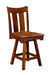 Galveston Shaker Bar Chair Swivel Bar Chairs Contemporary