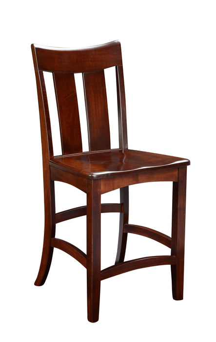 Galveston Shaker Bar Chair Stationary Bar Chairs Contemporary