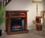 Amish Bremerton Fireplace Mantle Medium (Shown) Fireplace Mantles Traditional