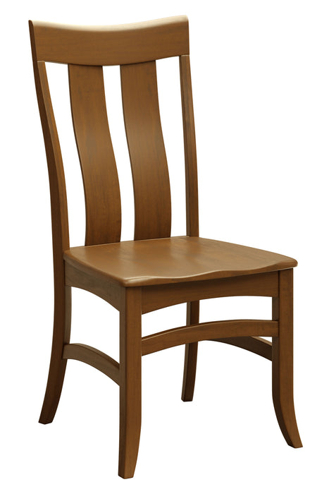 Quick Ship Amish Galveston G2 Dining Chair Side Chair Dining Chairs Contemporary