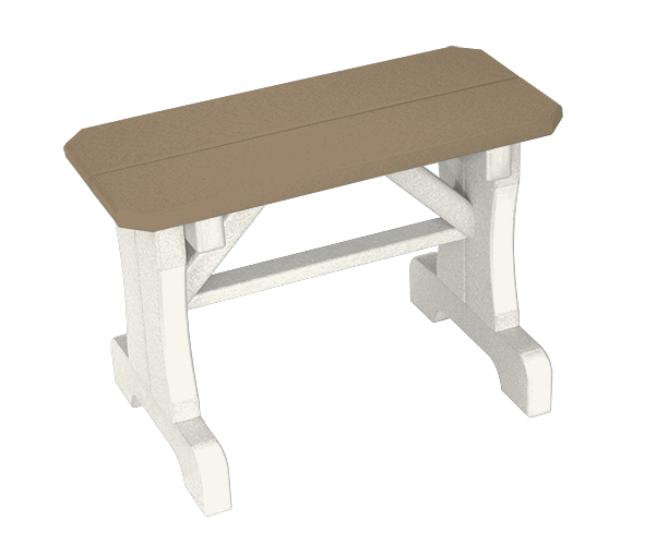 Dining Bench No Back - 24" - 36" 24" Wide Benches