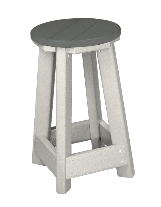 Round Bar Stool 24" High - Counter Height Barstools