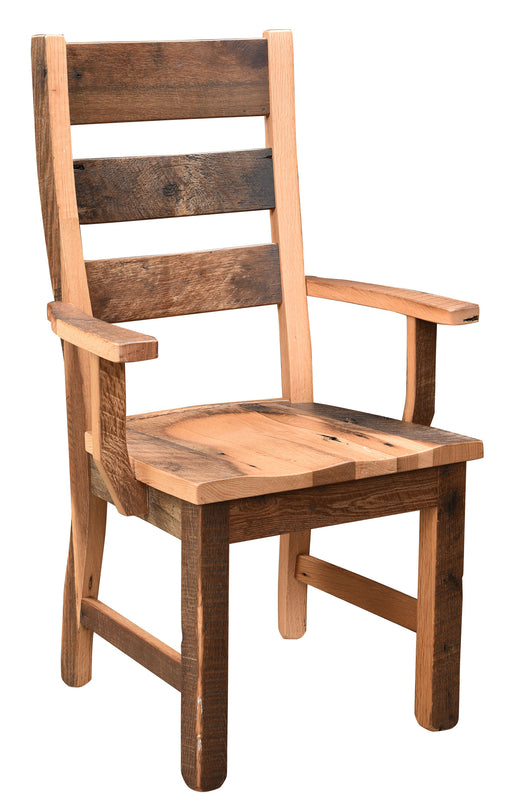 Barlette Dining Chair Arm Chair Dining Chairs Farmhouse Reclaimed Barnwood