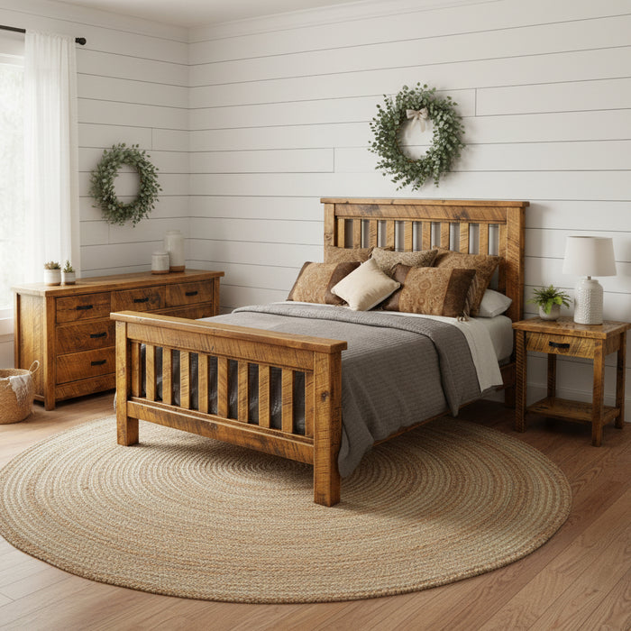 Amish Sawyer Spindle Bed