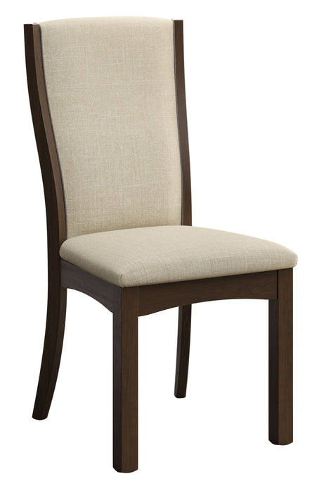 Amish Stacy Dining Chair Side Chair Fabric Dining Chairs Contemporary Heartland Fabric Standard