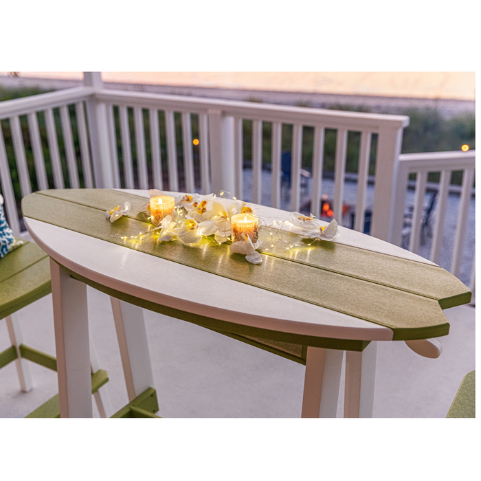 Amish 4' Surf- Aira Saddle Counter/Bar table
