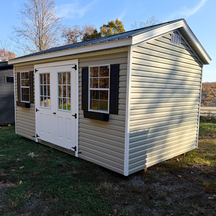 Amish Cottage Garden She Shed - 10' x 16'