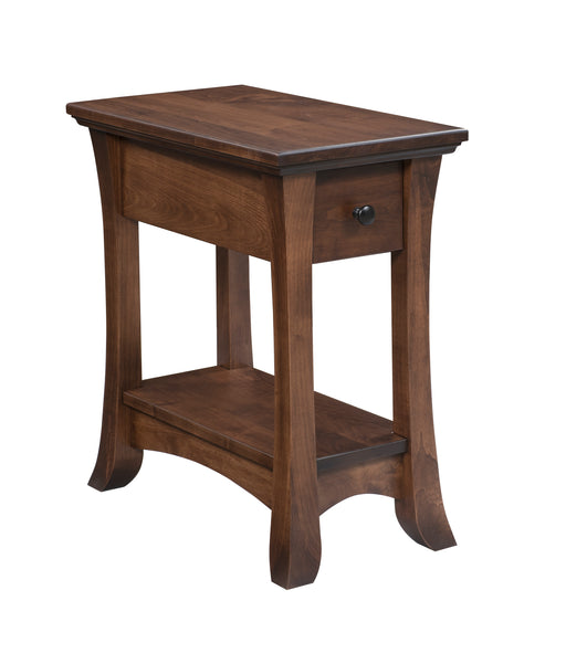 Amish Verona End Table 17"W x 24"D End Tables Contemporary