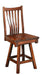 Reagan Bar Chair Swivel Bar Chairs Fanback