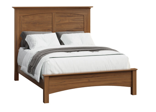 Amish Buckeye Bed Low Footboard Panel Beds Contemporary